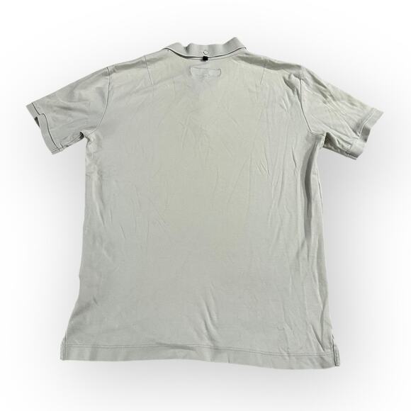 Rag & Bone Polo Shirt Men's XS Gray Pima Cotton Short Sleeve Collared Pullover - Picture 2 of 8